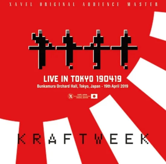 Kraftwerk / LIVE IN TOKYO 190419 XAVEL ORIGINAL AUDIENCE MASTER (2CDR)