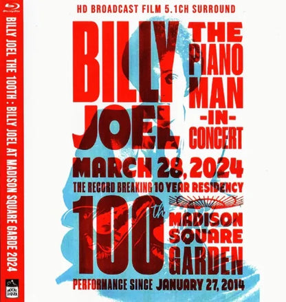 BILLY JOEL / IL 100° BILLY JOEL AL MADISON SQUARE GARDEN 2024 PRO-SHOT (1 BDR)