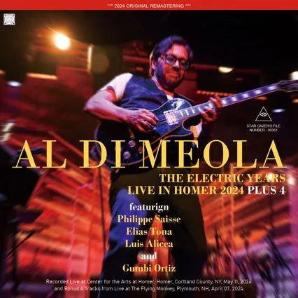 AL DI MEOLA / LIVE IN HOMER 2024 PLUS 4 (2CDR)