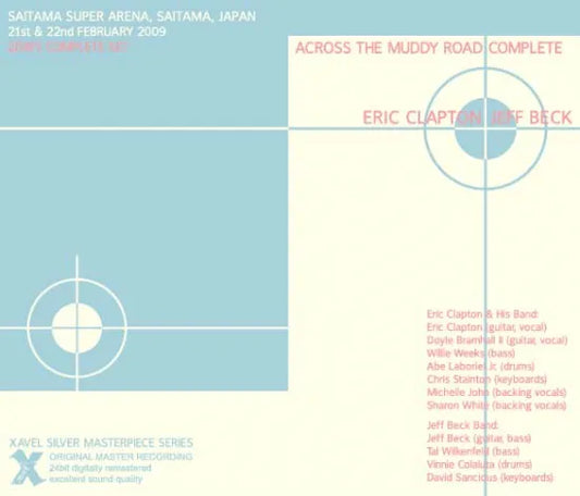 Eric Clapton y Jeff Beck / Across The Muddy Road (Completa Japón 2009) (4 CD)