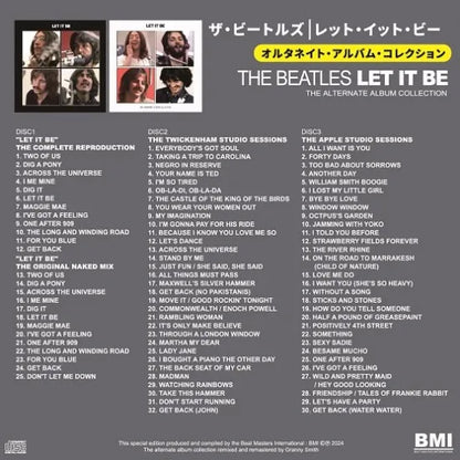 THE BEATLES / LET IT BE THE ALTERNATE ALBUM COLLECTION (3CD)