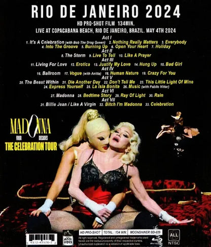 MADONNA / RÍO DE JANEIRO 2024 HD PRO-SHOT (1HAB)