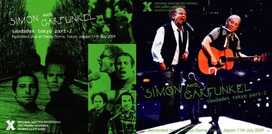 Simon & Garfunkel / saudades tokyo part-2 (Tokyo Dome 11th July 2009) (2CDR)