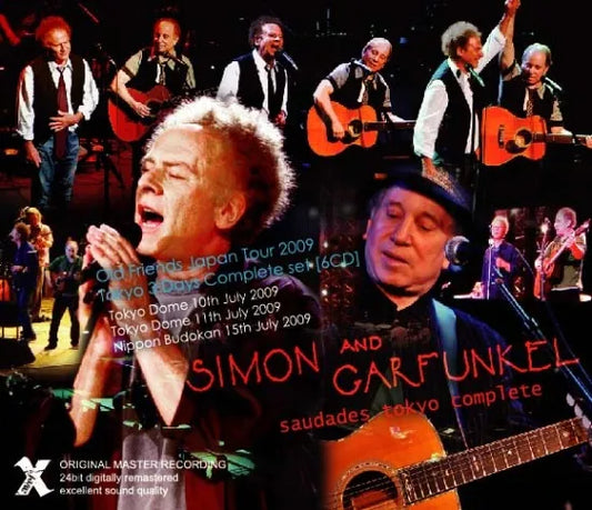 Simon & Garfunkel / saudades tokyo complete (2009 Tokyo 3 Days complete set) (6CDR)