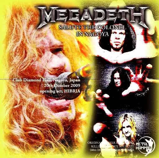 MEGADETH / Salute The Colonel In Nagoya (2CDR)