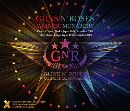 GUNS N’ ROSES / Japanese Monarchy Live in Japan 2009 (6CDR)