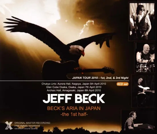 Jeff Beck / Beck's Aria En Japón la 1ª mitad En vivo en Japón 2010 (6CDR)