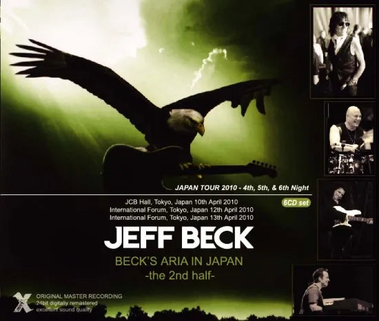 Jeff Beck / Beck’s Aria In Japan the 2nd half Live in Japan 2010 (6CDR)