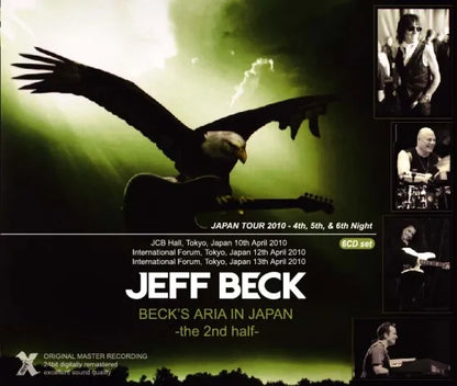 Jeff Beck / Beck’s Aria In Japan the 2nd half Live in Japan 2010 (6CDR)