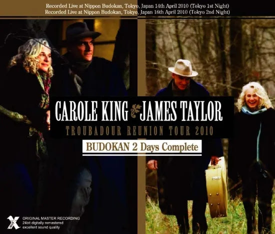 Carole King & James Taylor / Budokan 2 Days Complete 2010 (4CDR)