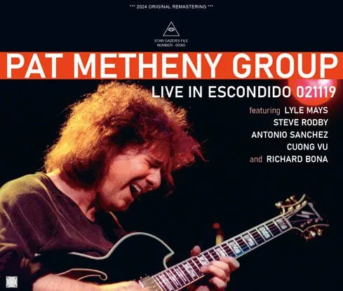 PAT METHENY GROUP / DAL VIVO A ESCONDIDO 021119 (3CDR)