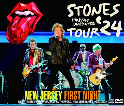 THE ROLLING STONES / NEW JERSEY FIRST NIGHT HACKNEY DIAMONDS TOUR 2024 (2CDR+1CDR)