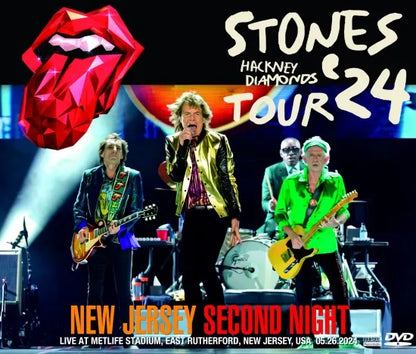 THE ROLLING STONES / NEW JERSEY SECOND NIGHT HACKNEY DIAMONDS TOUR 2024 (2CDR+1CDR)