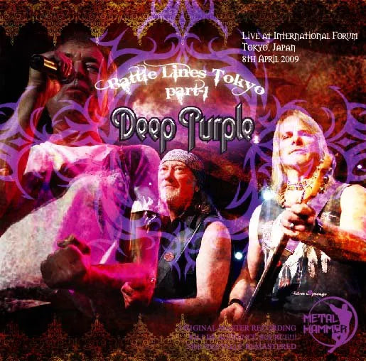 DEEP PURPLE / Battle Lines Tokyo part-1 Japan tour 2009 Tokyo part-1 (2CDR)