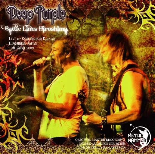 DEEP PURPLE / Battle Lines Hiroshima Japan tour 2009 Hiroshima (2CDR)
