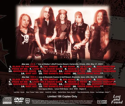 SKID ROW LZZY HALE / LA GANG AL RESORT (1CDR+DVDR)