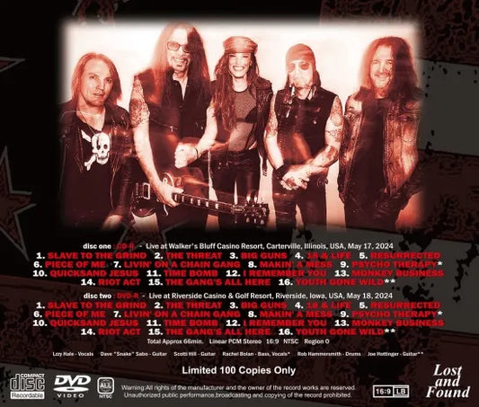 SKID ROW LZZY HALE / LA GANG AL RESORT (1CDR+DVDR)