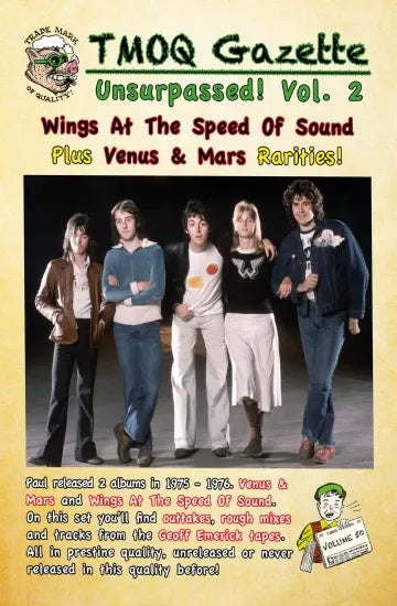 PAUL McCARTNEY AND WINGS / Wings At The Speed ​​Of Sound Plus Venus &amp; Mars Rarities! (2CD HMC-BOOKLET)