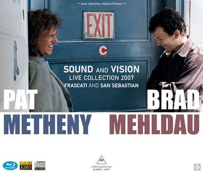 PAT METHENY Y BRAD MEHLDAU QUARTET / COLECCIÓN EN VIVO 2007 FRASCATI Y SAN SEBASTIAN (2CDR+1BDR)
