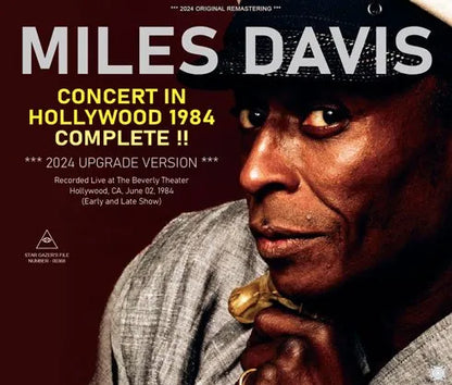 MILES DAVIS / CONCIERTO EN HOLLYWOOD 1984 VERSIÓN COMPLETA DE ACTUALIZACIÓN 2024 (4 CD)