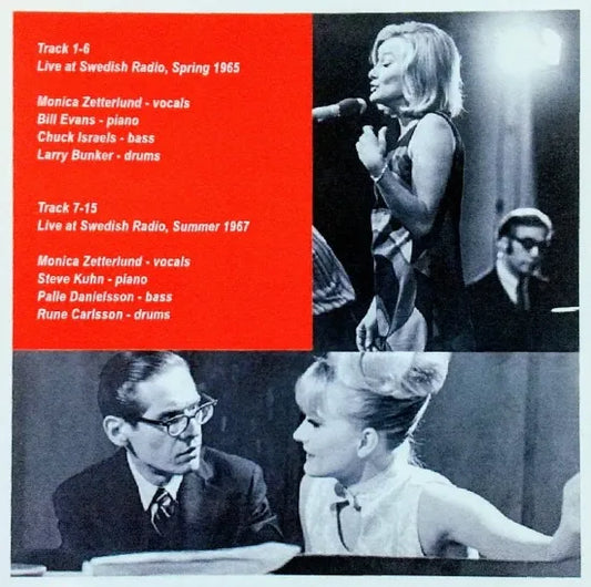 Monica Zetterlund with Bill Evans / Steve Kuhn / Swedish Radio1965 & 1967 SOUNDBOARD (1CDR)