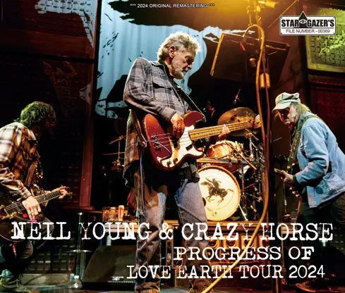 NEIL YOUNG & CRAZY HORSE / PROGRESS OF LOVE EARTH TOUR 2024 (3CDR)