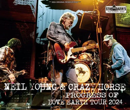 NEIL YOUNG & CRAZY HORSE / PROGRESS OF LOVE EARTH TOUR 2024 (3CDR)