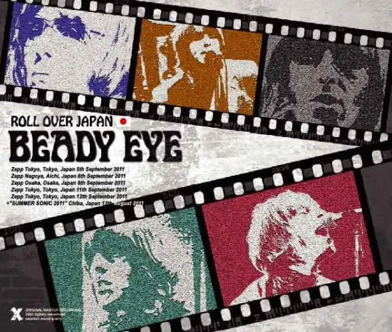 BEADY EYE / ROLL OVER JAPAN Live in Japan 2011 (6CDR)