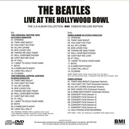 THE BEATLES / LIVE AT THE HOLLYWOOD BOWL 1964 (1CD+1DVD)