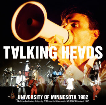 TALKING HEADS / UNIVERSITY OF MINNESOTA 1982 (2CDR)