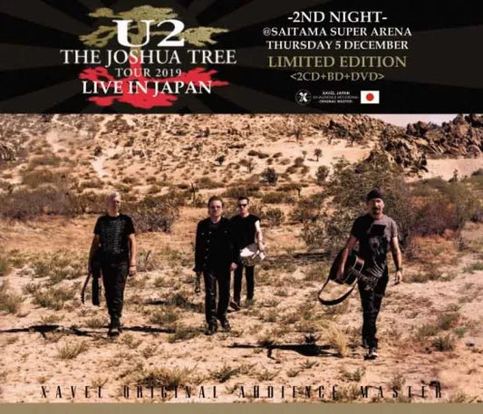 U2 / The Joshua Tree Tour 2019 Live in Japan 2nd Night Limited Edition (2CDR+1BDR+1DVDR)