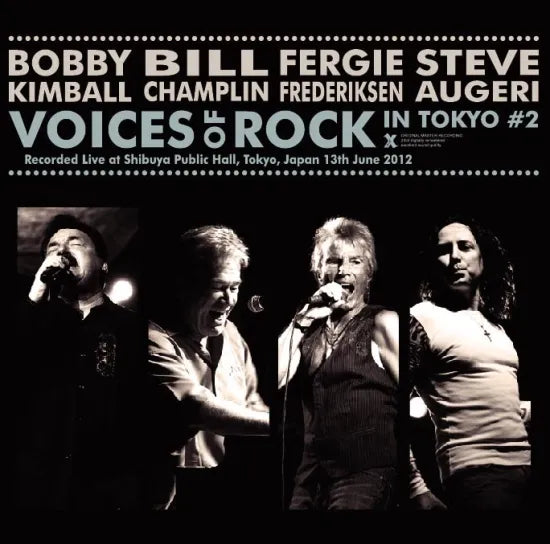 Bobby Kimball, Bill Champlin, Fergie Frederiksen & Steve Augeri / Voices of Rock In Tokyo #2 (2CDR)