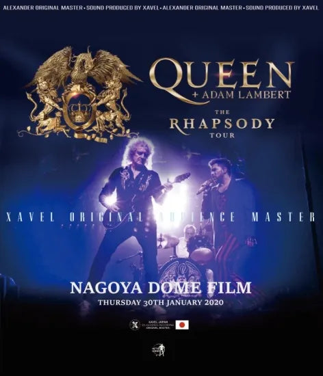QUEEN / THE RHAPSODY TOUR 2020 LIVE AT NAGOYA DOME FILM (1BDR+1DVDR)