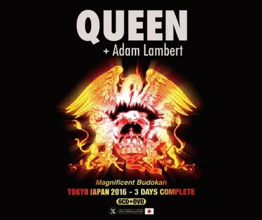 Queen + Adam Lambert / TOKYO JAPAN 2016 3DAYS COMPLETE Limited Set (6CD+1DVD)