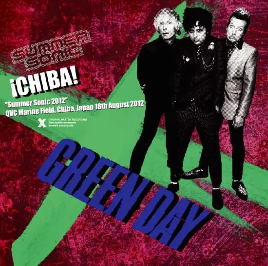 GREEN DAY / !CHIBA! -SUMMER SONIC 2012 (2CDR)