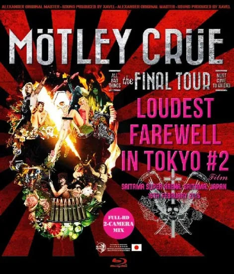 Motley Crue / Loudest Farewell in Tokyo #2 Film Live in Japan 2015 (1BDR)