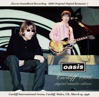 Oasis / Cardiff 1996 Digital Remaster Edition STEREO SOUNDBOARD (2CDR)