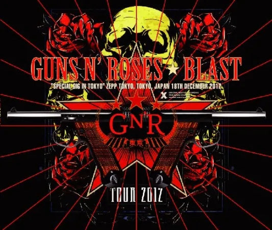 GUNS N’ ROSES / ”BLAST” Special Gig at ZEPP Tokyo 2012 (3CDR)