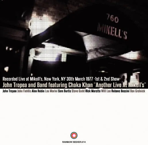 John Tropea and Band featuring Chaka Khan / Another Live At Mikell’s (2CDR)