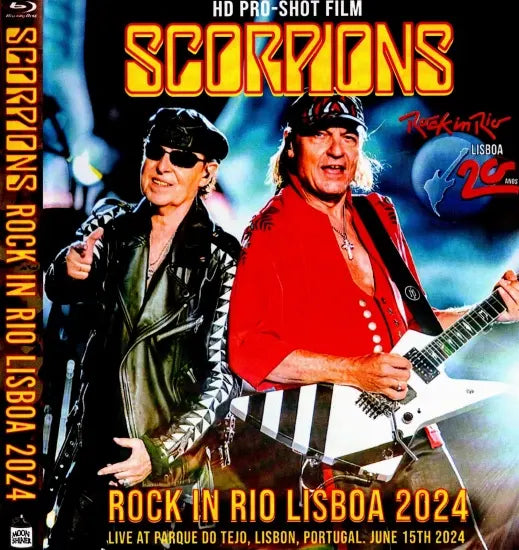 SCORPIONS / ROCK IN RIO LISBOA 2024 HD PRO-SHOT (1 HABITACIÓN)