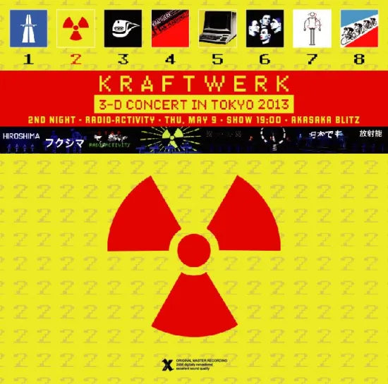 KRAFTWERK / 3D Concert In Tokyo 2013 2nd Night “Radio-Activity” (2CDR)