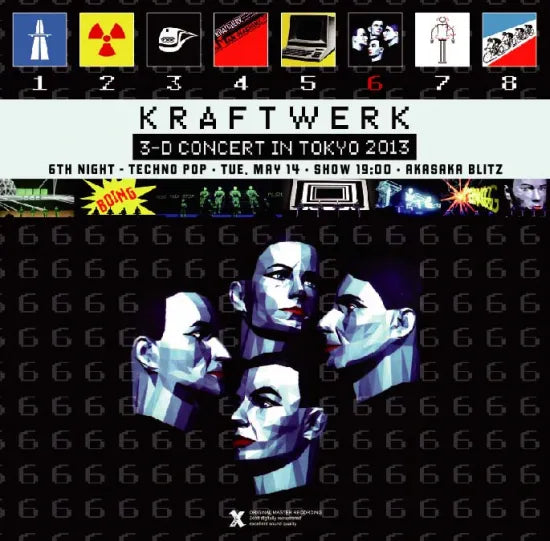 KRAFTWERK / 3D Concert In Tokyo 2013 6th Night “Techno Pop” (2CDR)