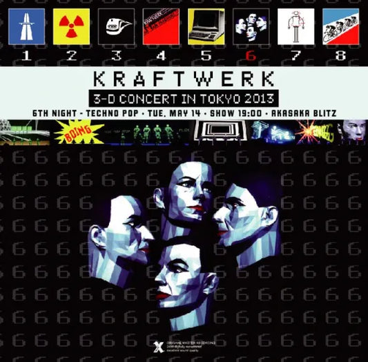 KRAFTWERK / 3D Concert In Tokyo 2013 6th Night “Techno Pop” (2CDR)