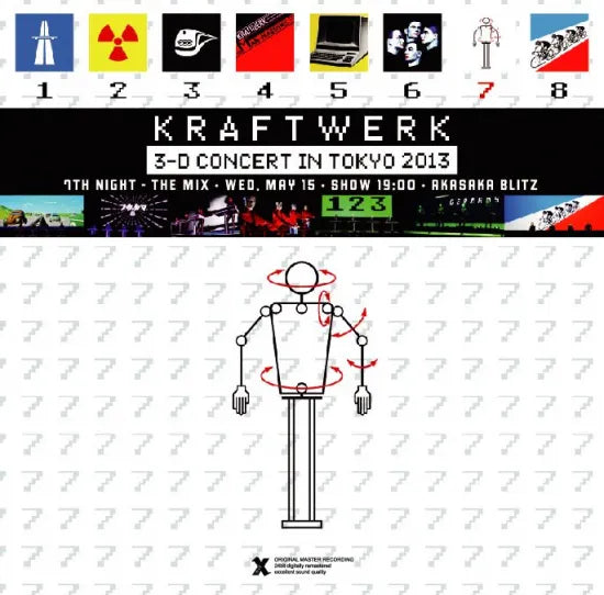 KRAFTWERK / 3D Concert In Tokyo 2013 7th Night “The Mix” (2CDR)