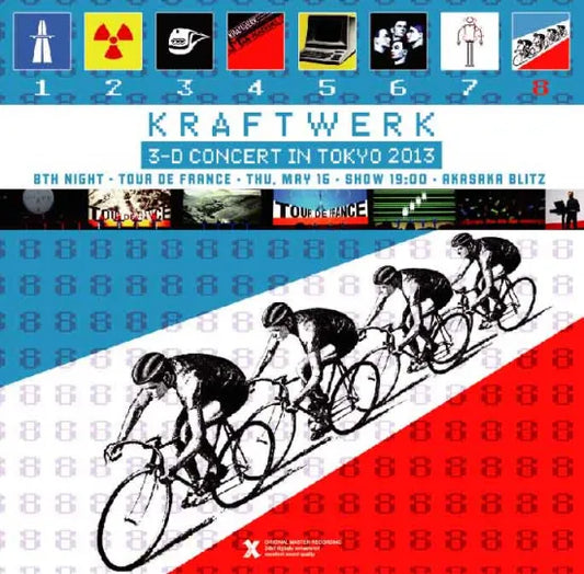 KRAFTWERK / 3D Concert In Tokyo 2013 8th Night “Tour De France” (2CDR)