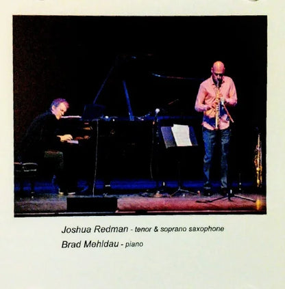Dúo Joshua Redman y Brad Mehldau / En vivo en París 2012 SONIDO ESTÉREO (2 CD)