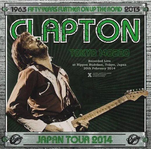 Eric Clapton / Tokyo 140220 Live in Japan 2014 (2CDR)