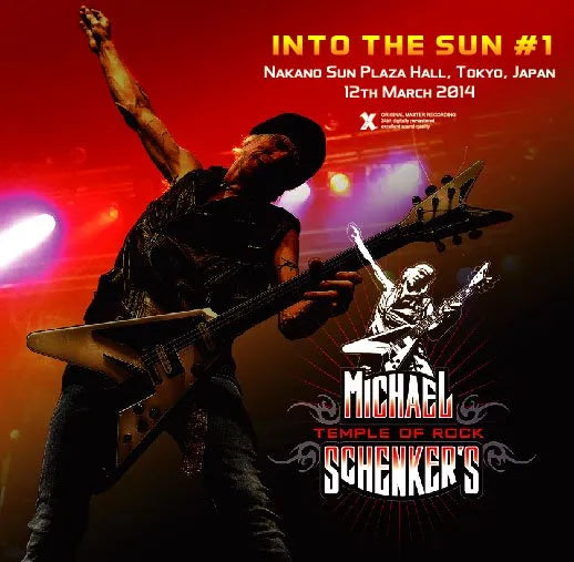 Michael Schenker's Temple of Rock / Into The Sun #1 Tokyo 2014 1st Night (2CDR)