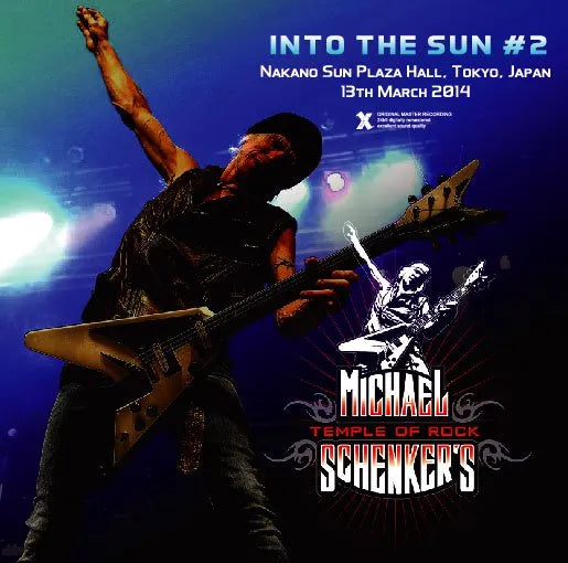 Michael Schenker's Temple of Rock / Into The Sun #2 Tokyo 2014 2nd Night (2CDR)