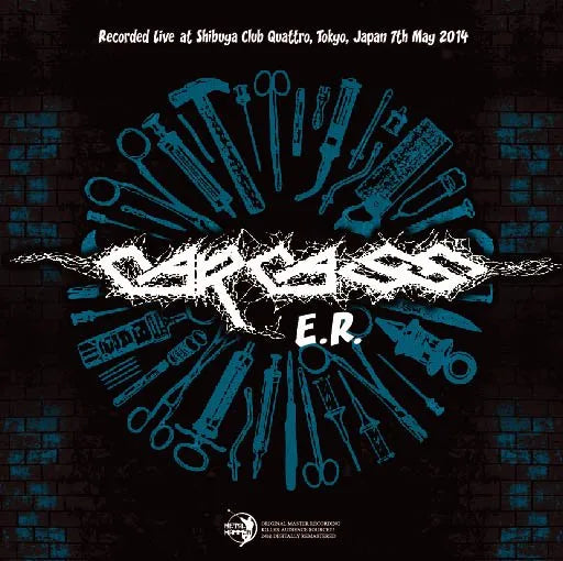 CARCASS / E.R. Live in Japan 2014 (2CDR)